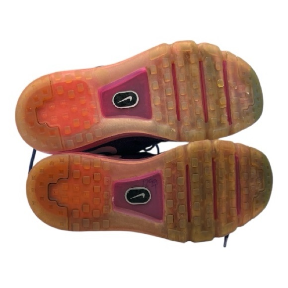 Nike AirMax Blue and Pink Athletic Shoes - Picture 5 of 8